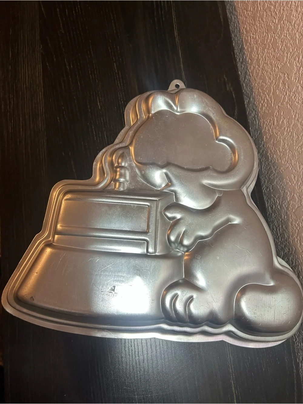 Vintage Cake Pans 1987 WILTON DINOSAUR  Partysaurus T-Rex & Garfield 1981 Baking